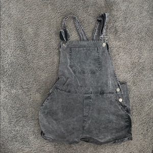 black short overalls